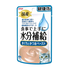 Aixia Kenko Pouch Water Supplement Tuna & Skipjack Tuna Paste 40g 